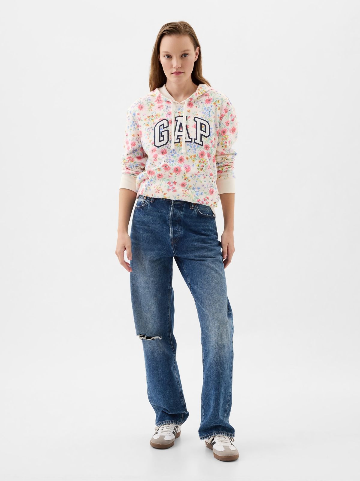 Multi Gap Logo Print Φούτερ-870539000