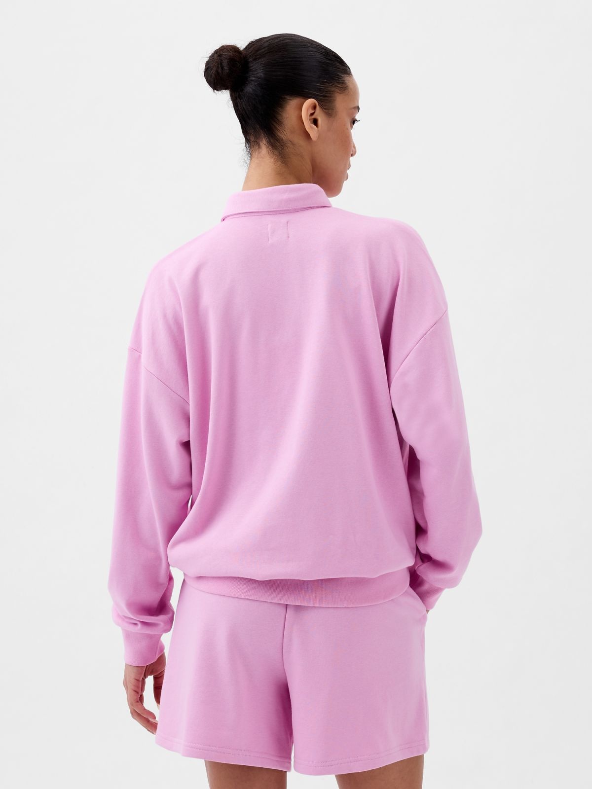 Ροζ Gap Logo Polo Φούτερ-870977001