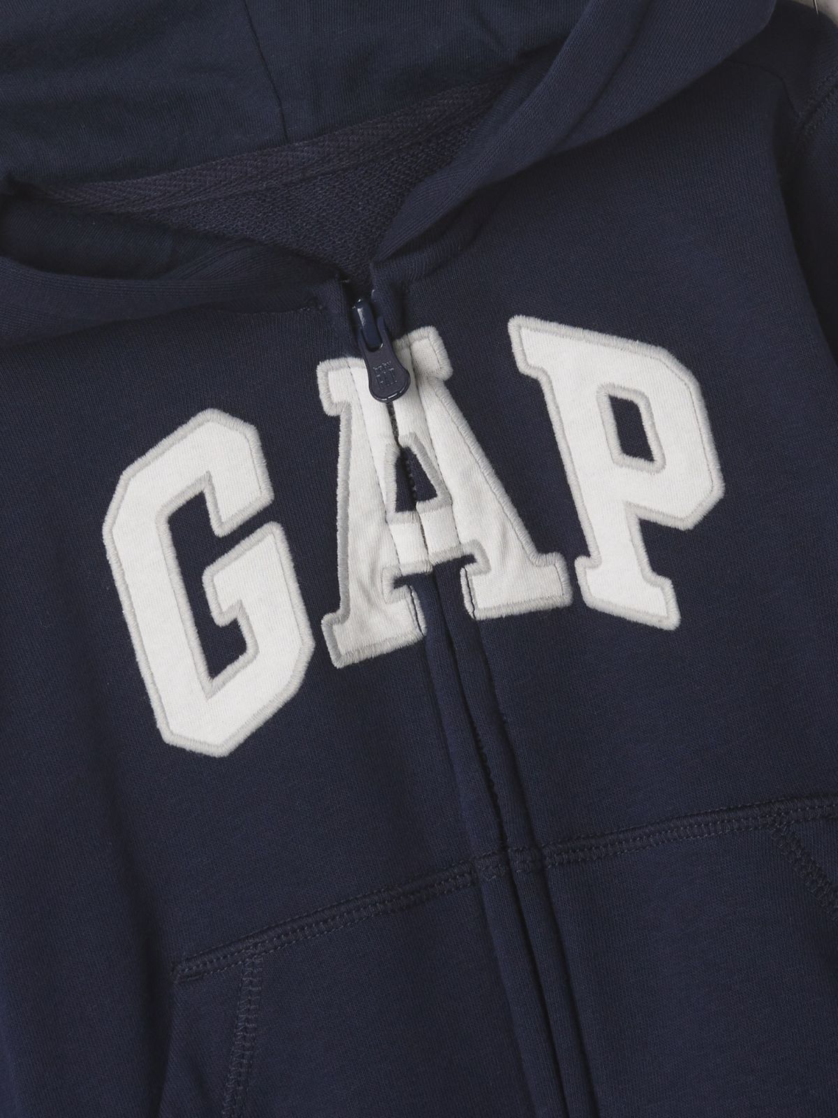 Μπλε babyGap Logo Zip Φούτερ-886632000