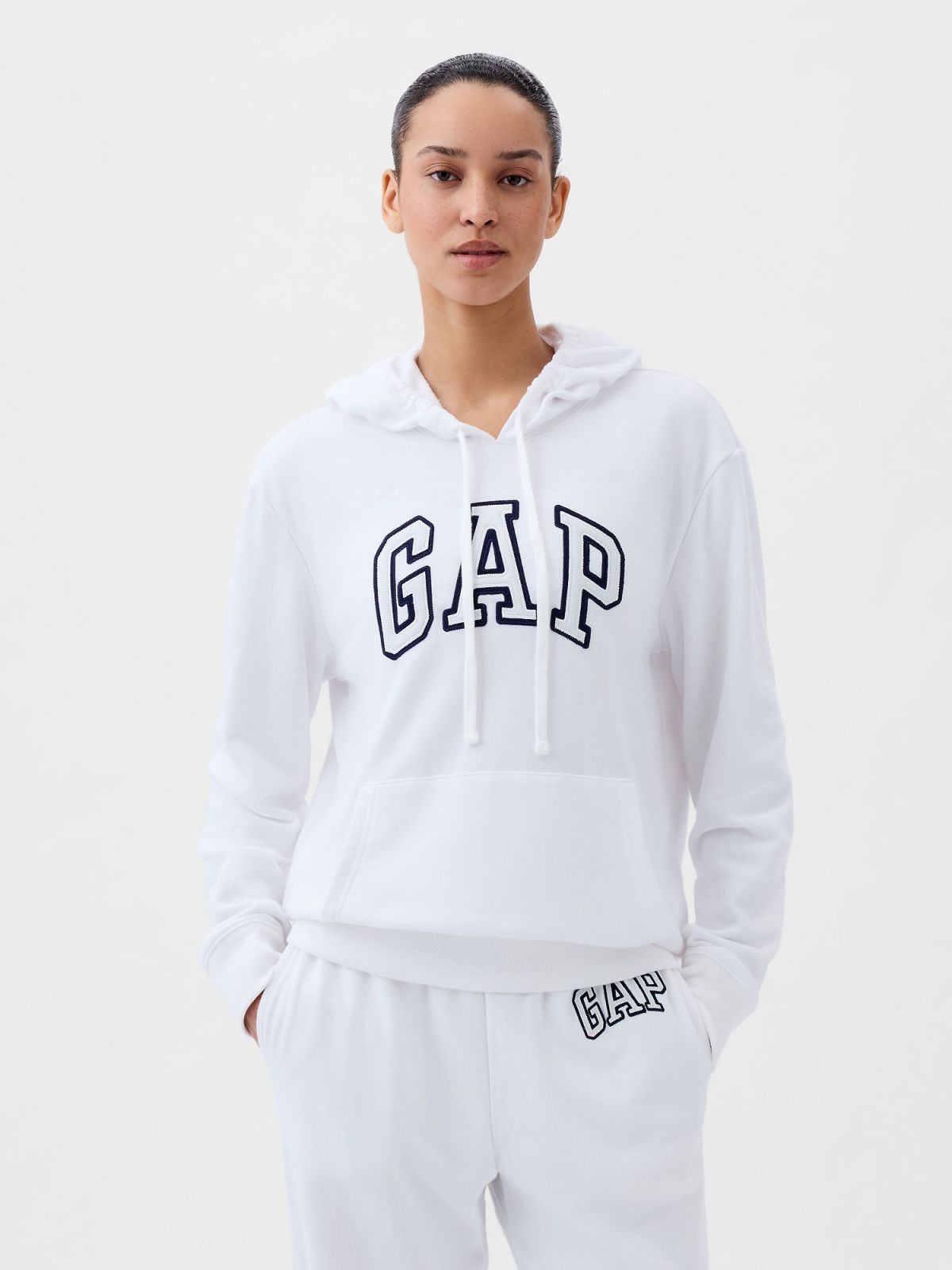 Άσπρο Gap Logo Φούτερ-870537001