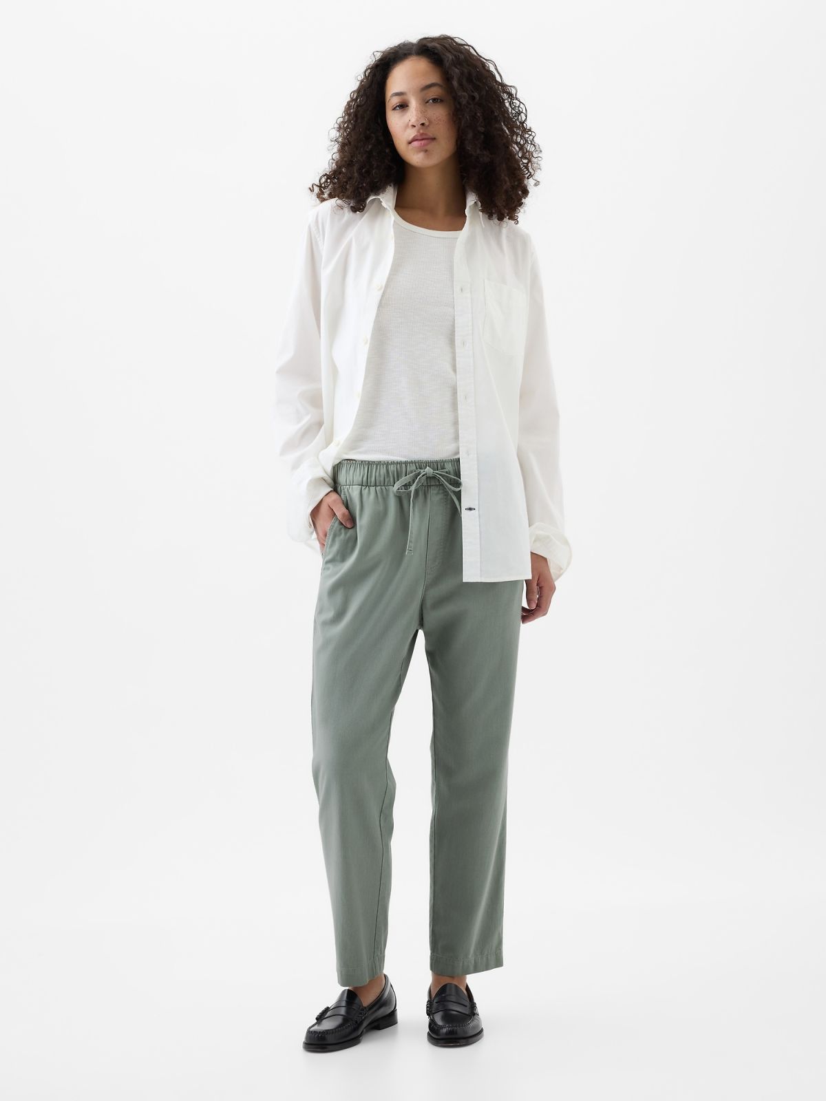 Mid-rise Easy Pants-862489000