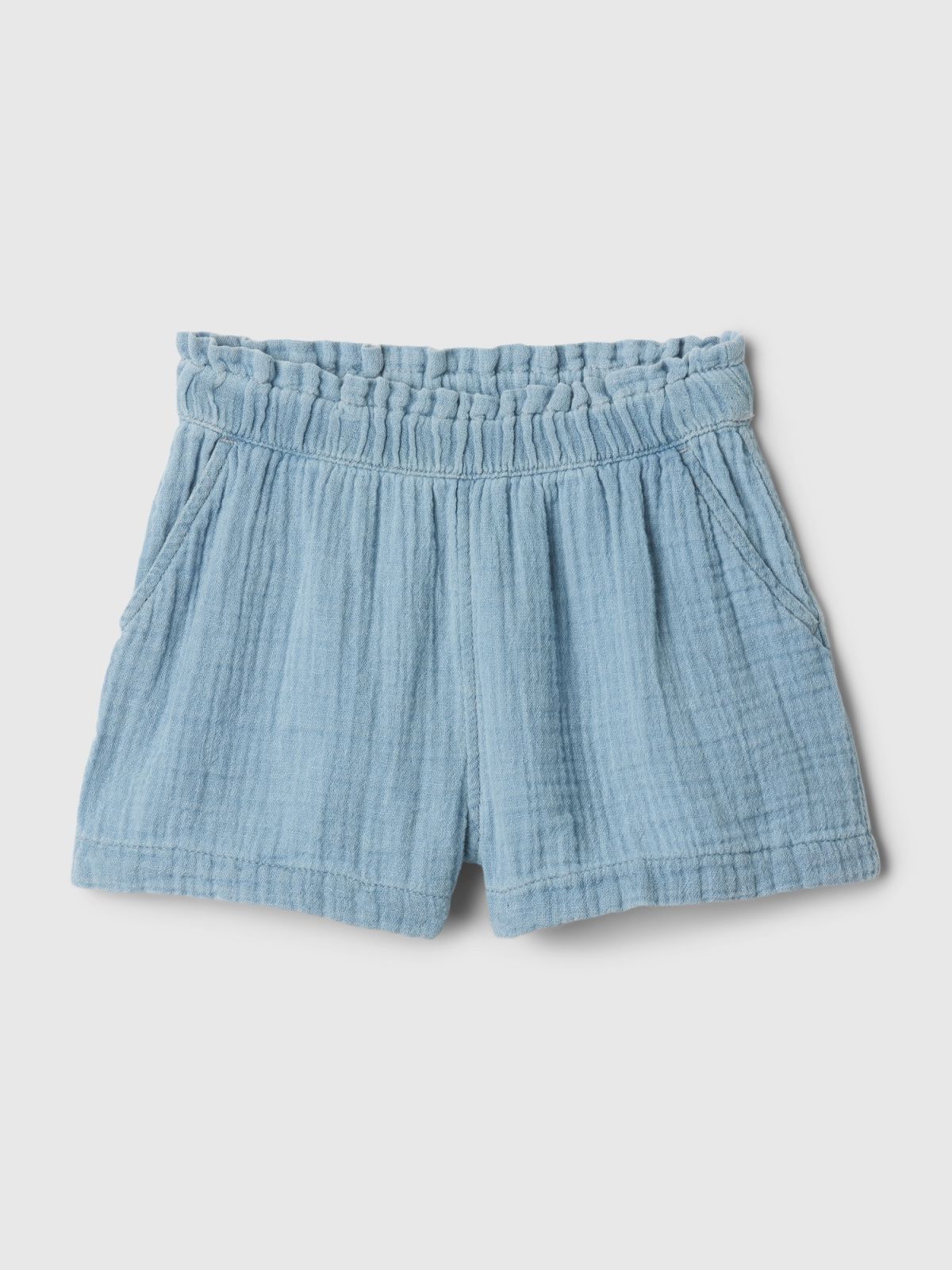 babyGap Crinkle Gauze Pull-On Shorts-854817003
