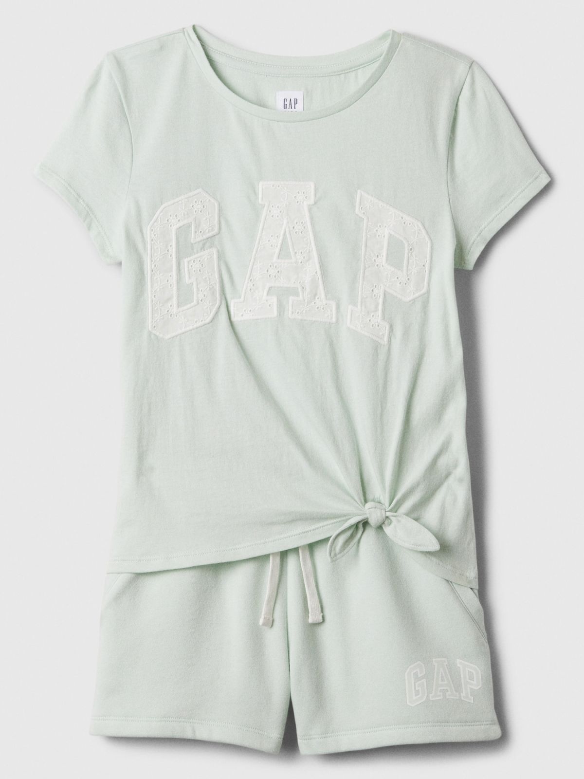 Πράσινο Παιδικό Gap Logo Two-Piece Σύνολο Σετ-885529000