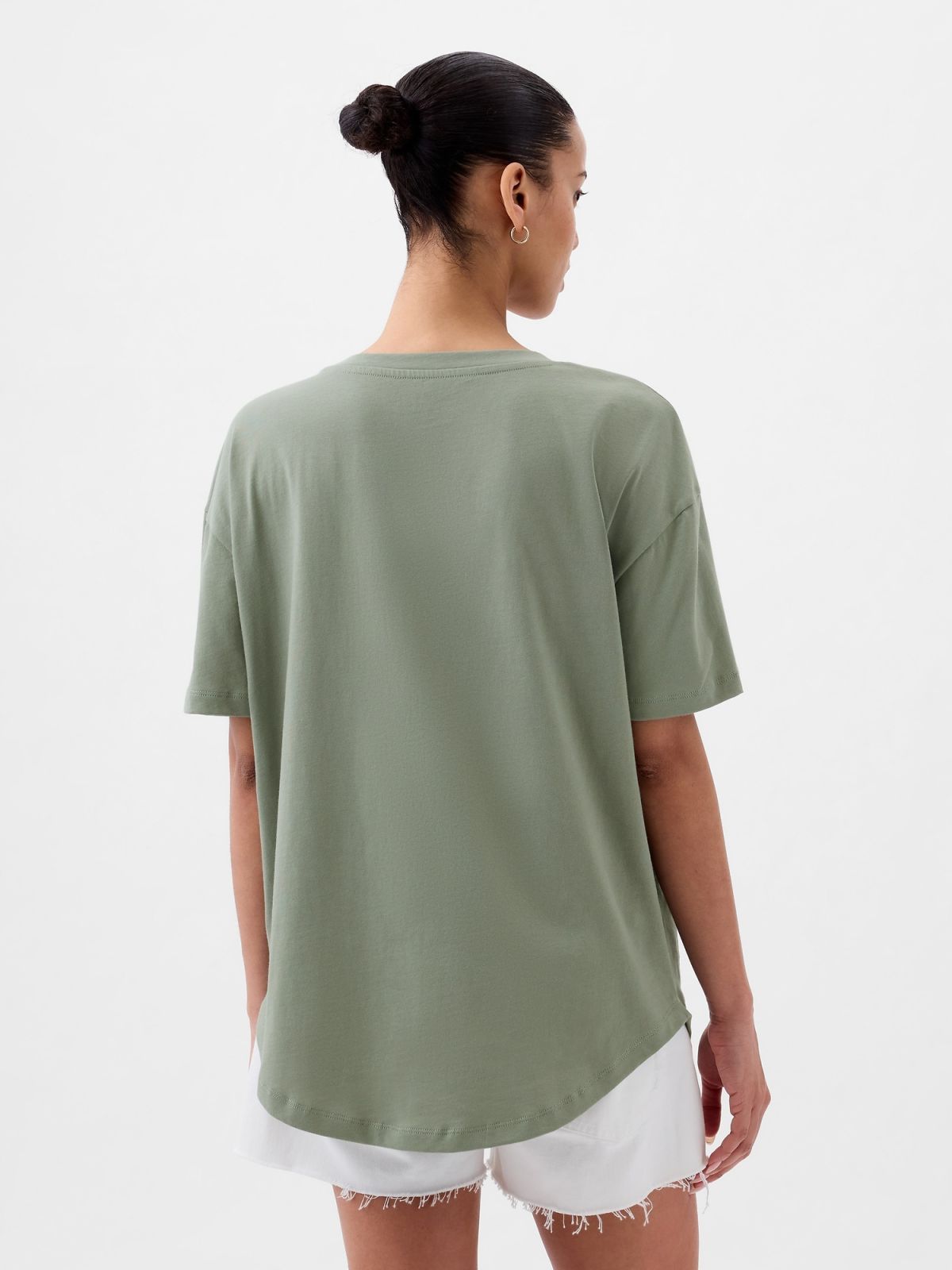 Organic Cotton Gap Arch Logo T-Shirt-875093000