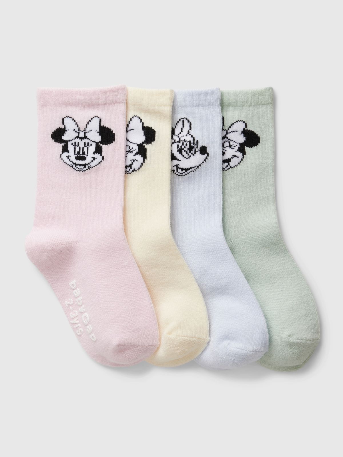 Multi babyGap | Disney Minnie Mouse Crew Κάλτσες (4-Pack)-873461000