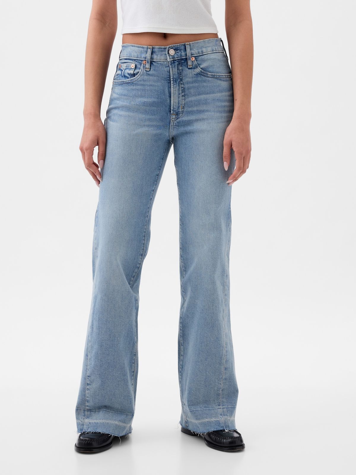 High Rise '70s Flare Jeans-871321000