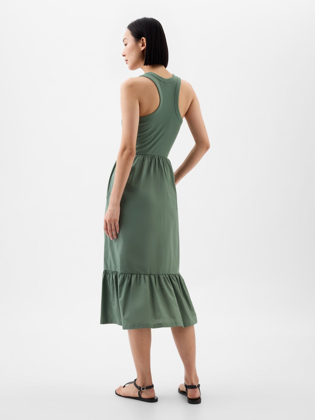 Sleeveless Midi Dress-878407005