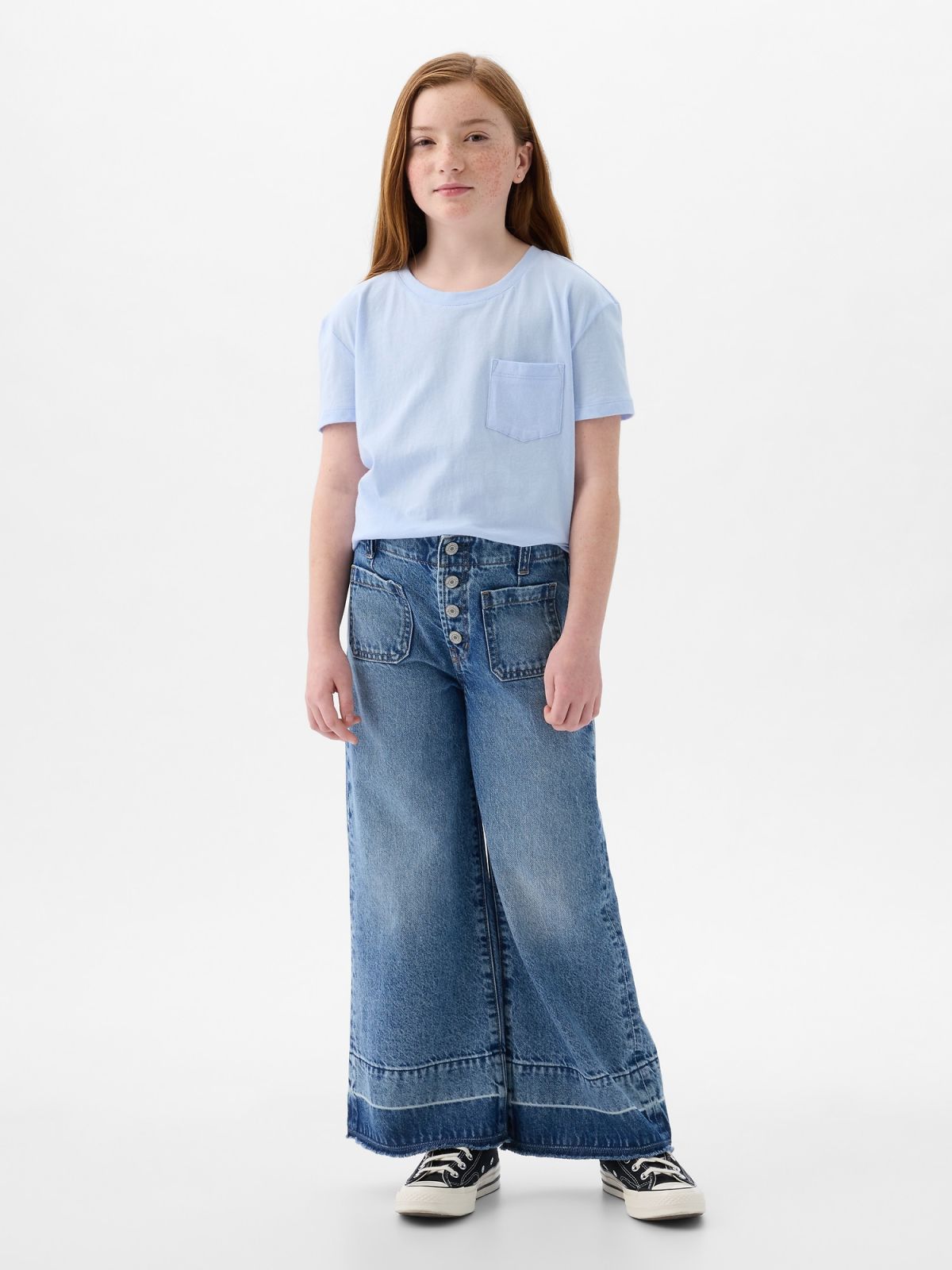 Μπλε Παιδική Vintage Μπλούζα-825256009