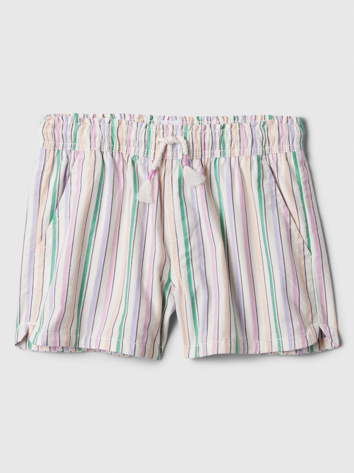 Kids Twill Pull-On Shorts-878695002