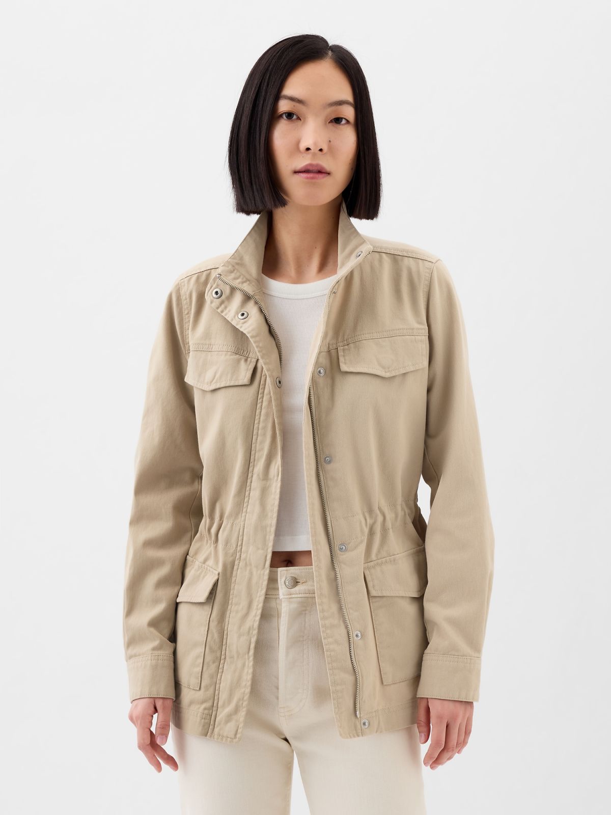 Canvas Utility Jacket-875159000