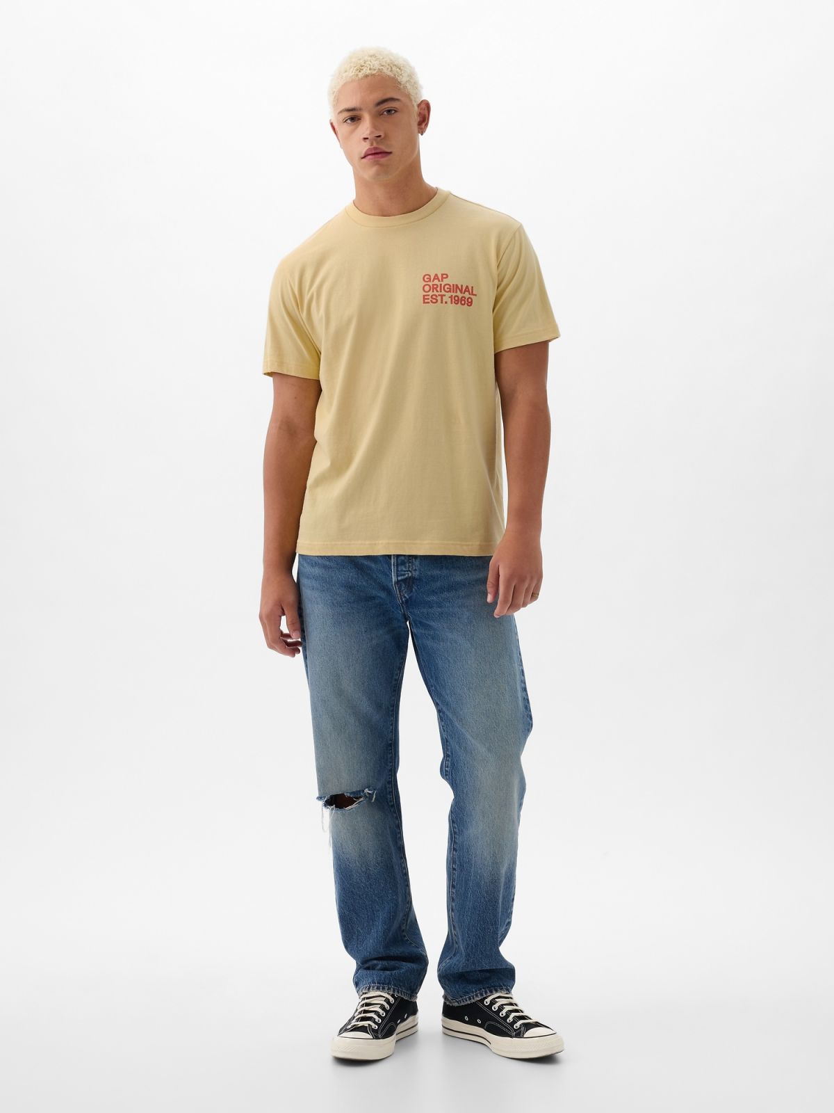 Ροζ Gap Logo Graphic Μπλούζα-857897004