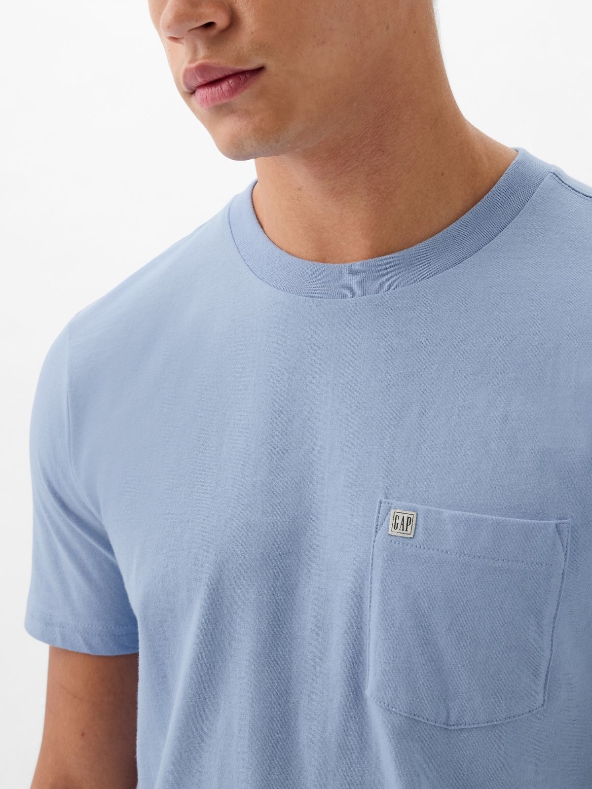 Μπεζ Organic Cotton Pocket Μπλούζα-857901001