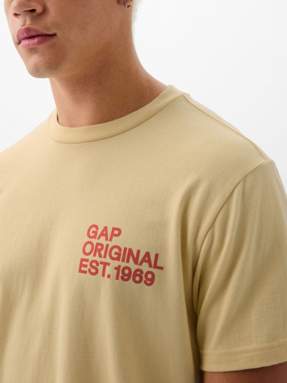 Ροζ Gap Logo Graphic Μπλούζα-857897004