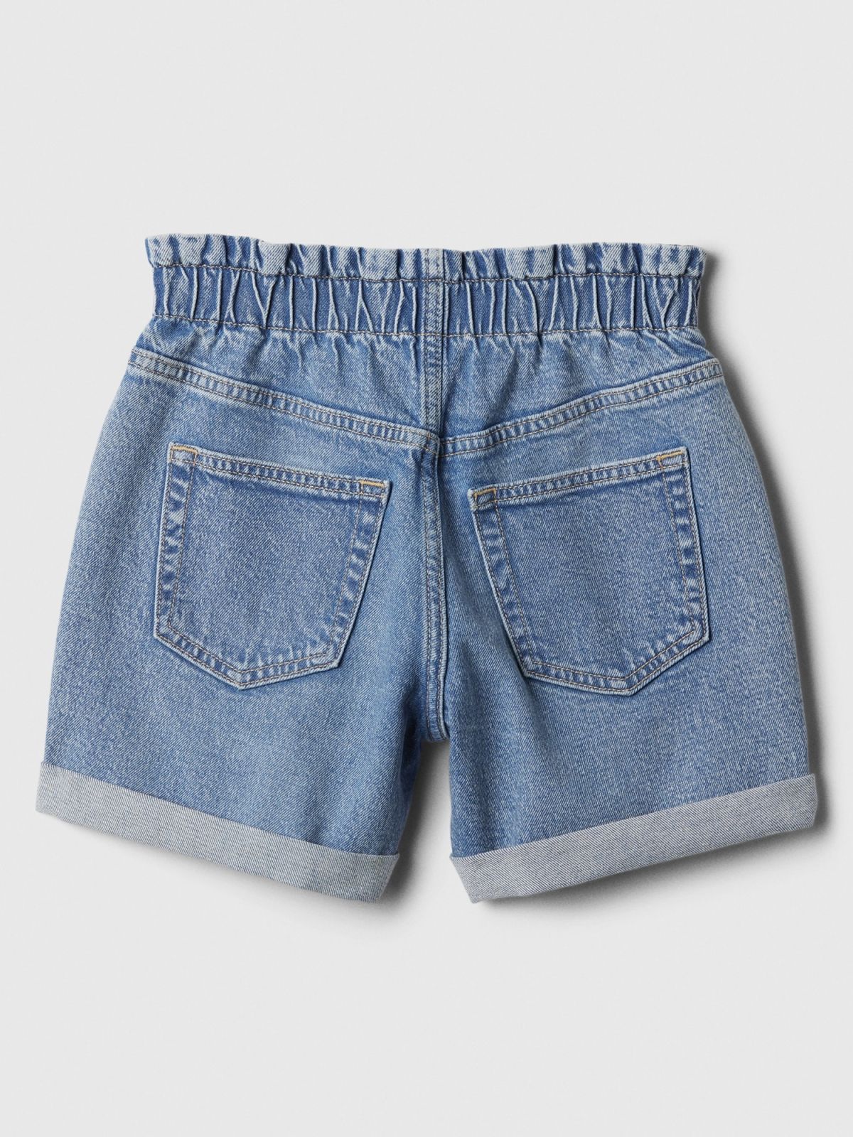 Μπλε Παιδικό Denim Σορτς με Washwell-878682001
