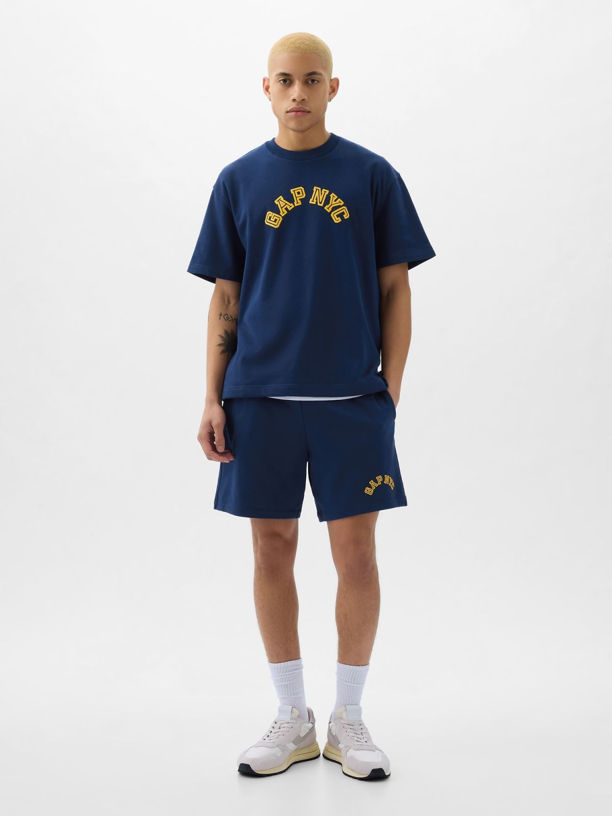 Gap NYC Arch Logo Sweat Σορτς-862308001