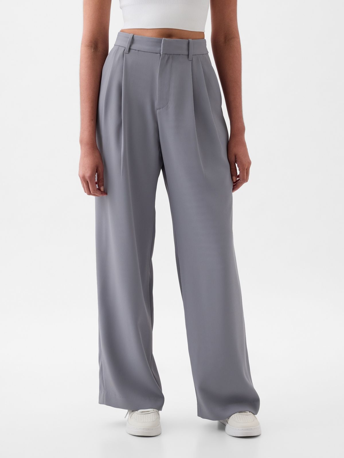 365 High Rise Pleated Trousers-855968006