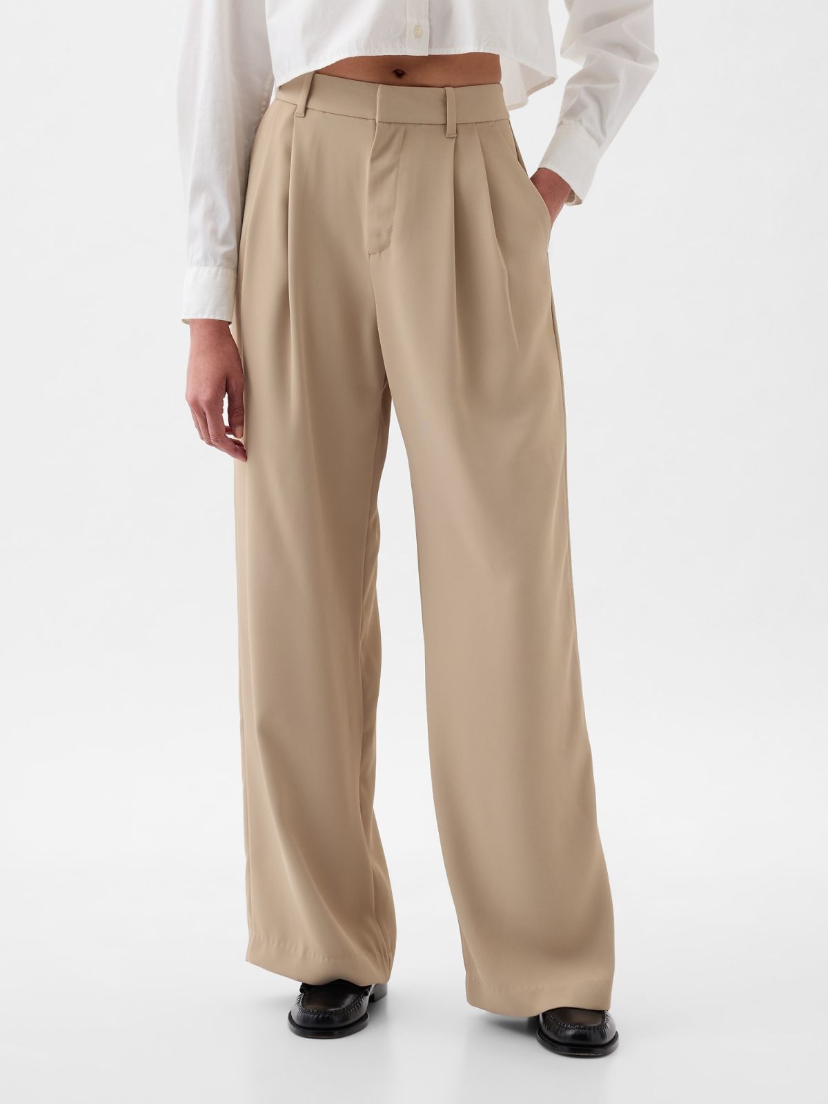 365 High Rise Pleated Trousers-855968004