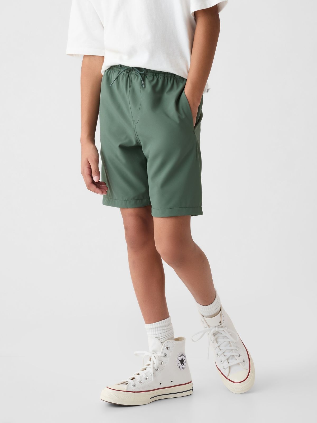Kids Quick-Dry Lined Shorts-885236004