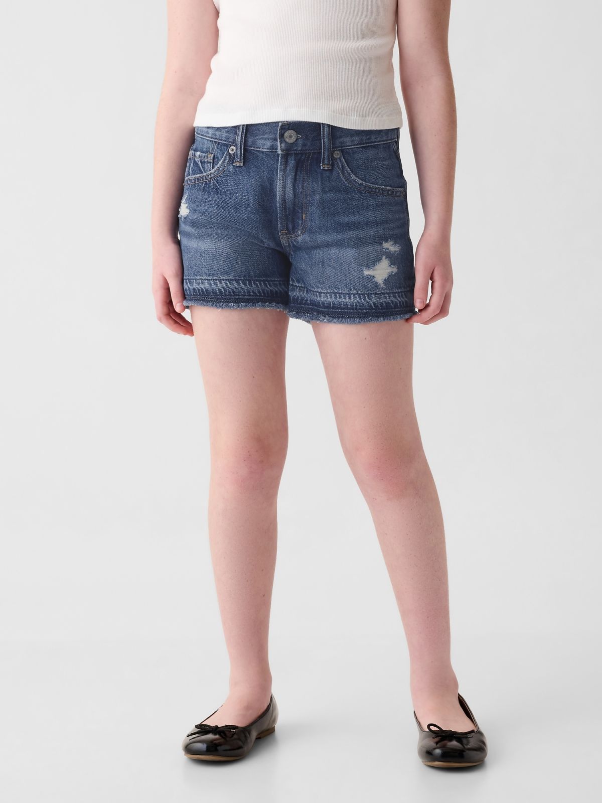 Παιδικό Χαμηλοκάβαλο Denim Σορτς-876147000