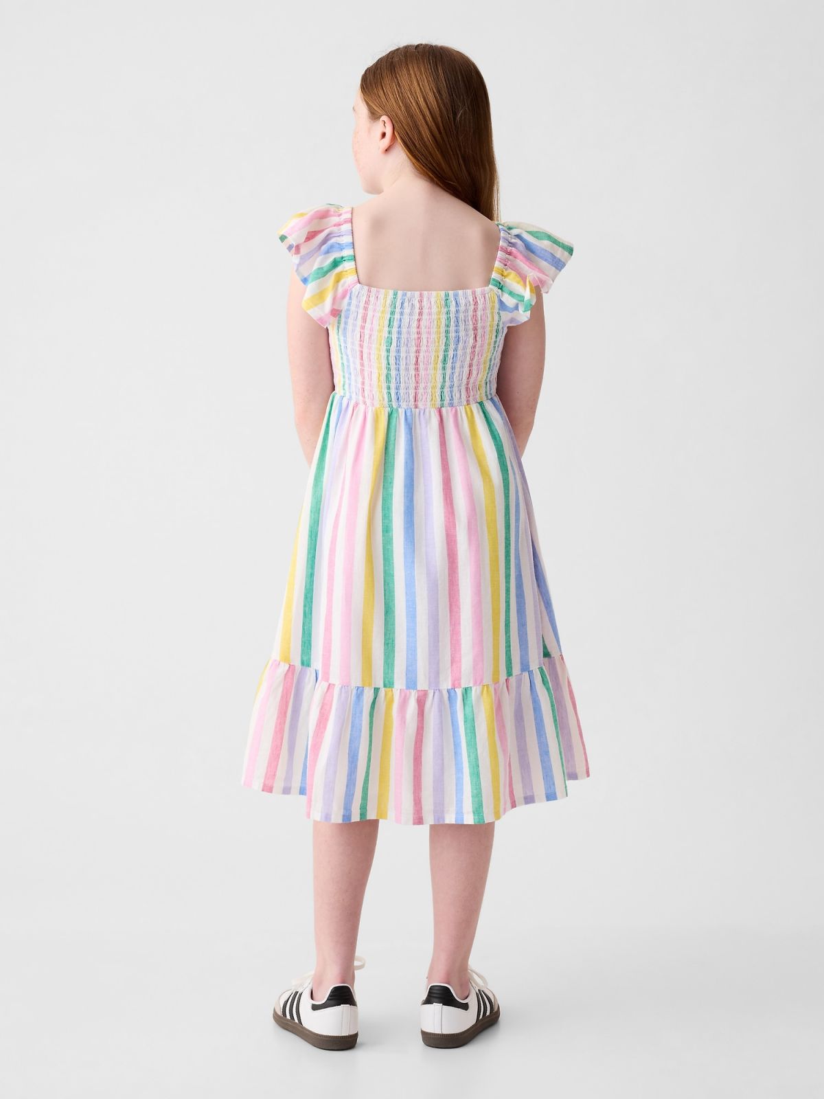 Multi Παιδικό Flutter Print Φόρεμα-881264001