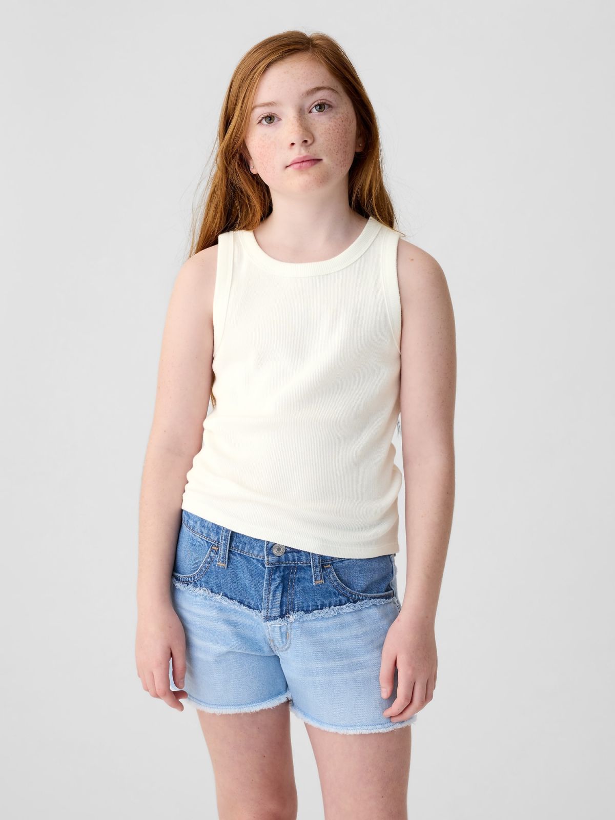 Kids Rib Tank Top-883122000