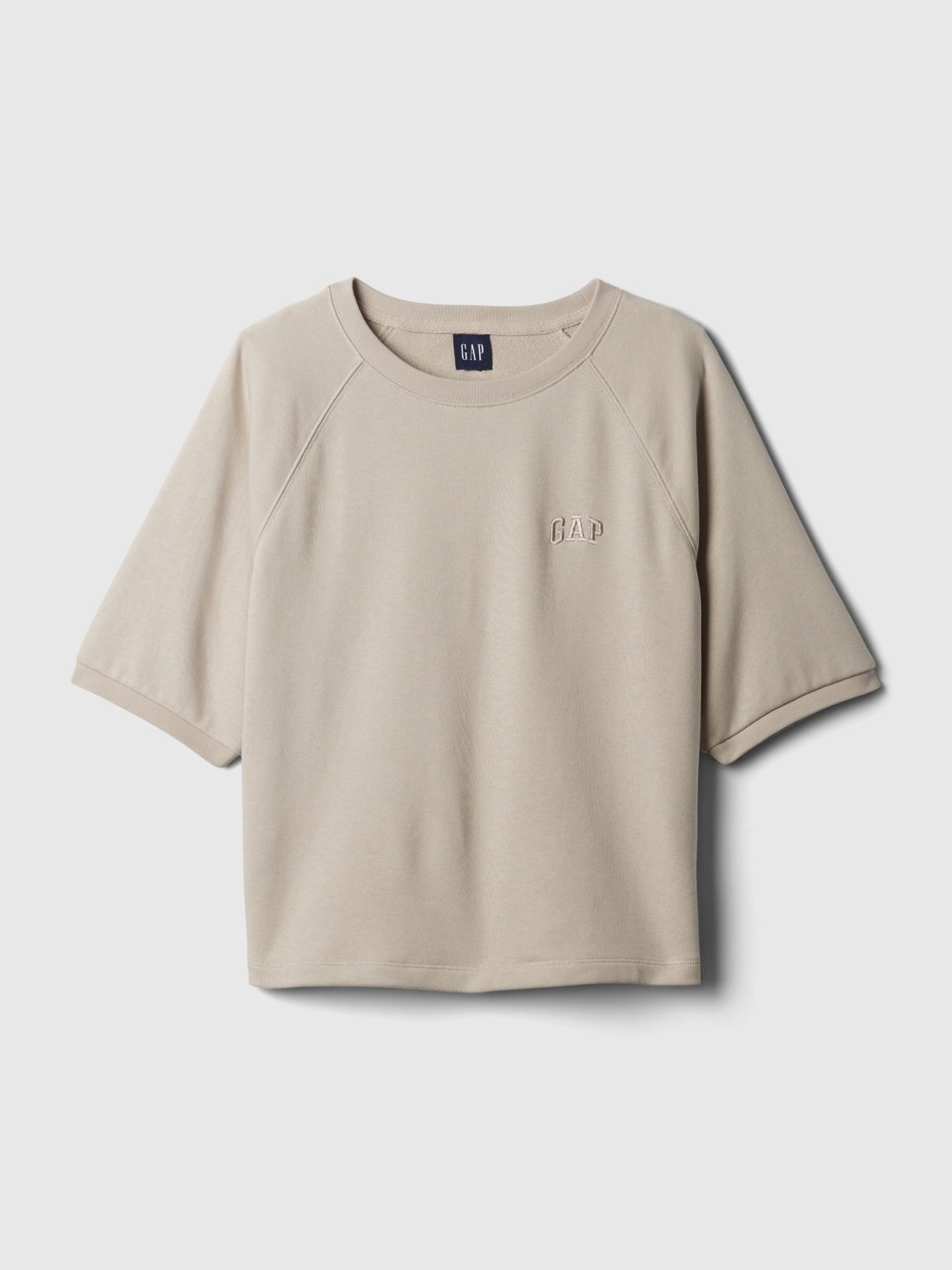 Μπεζ Gap Logo Φούτερ-416419003