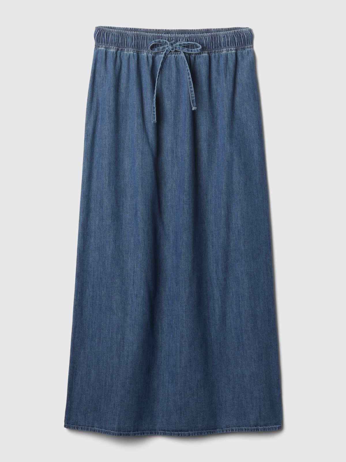 Multi Chambray Τζιν Maxi Φούστα-404469000