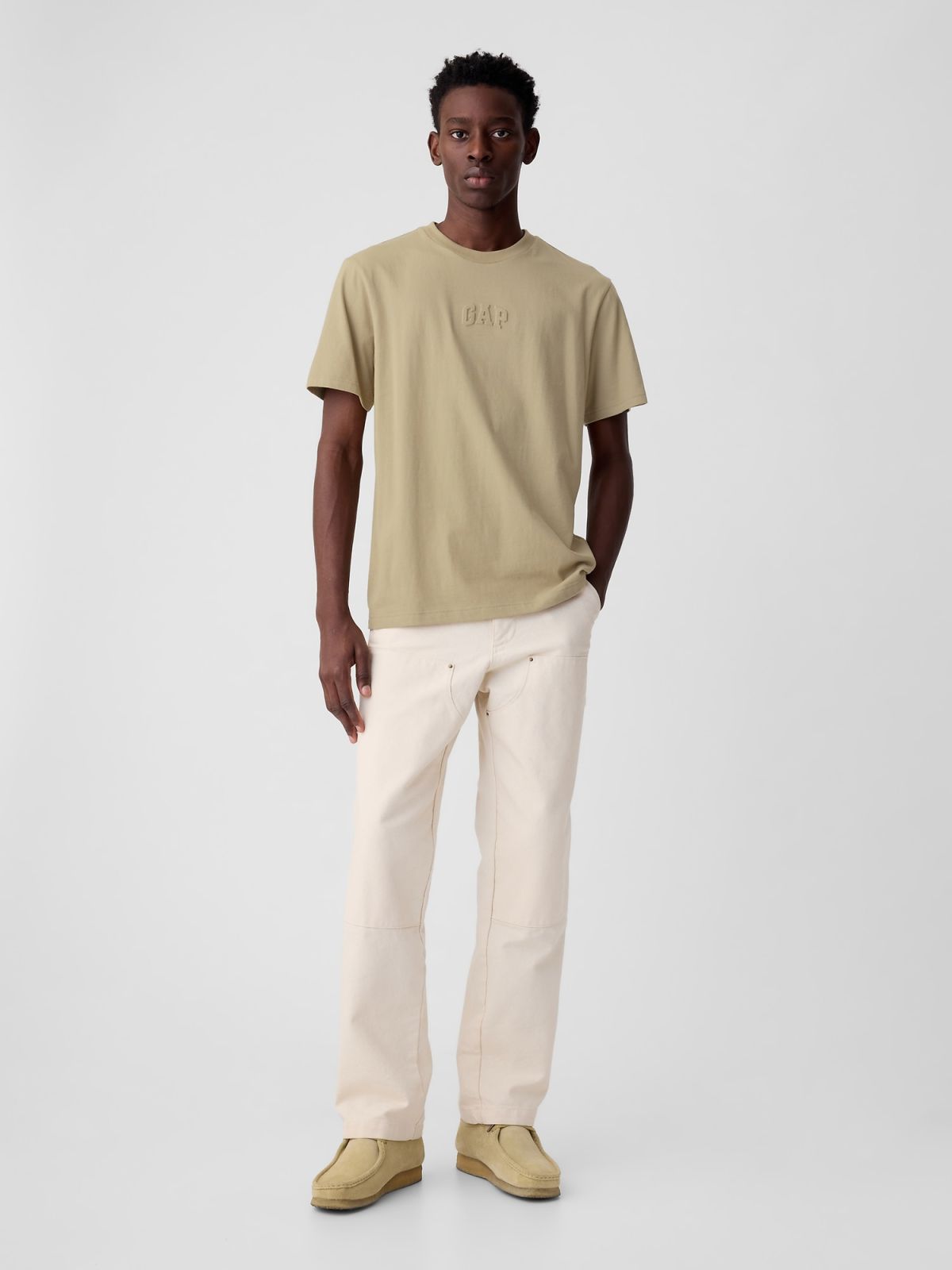 Καφέ Mini Gap Arch Logo Μπλούζα-888269002