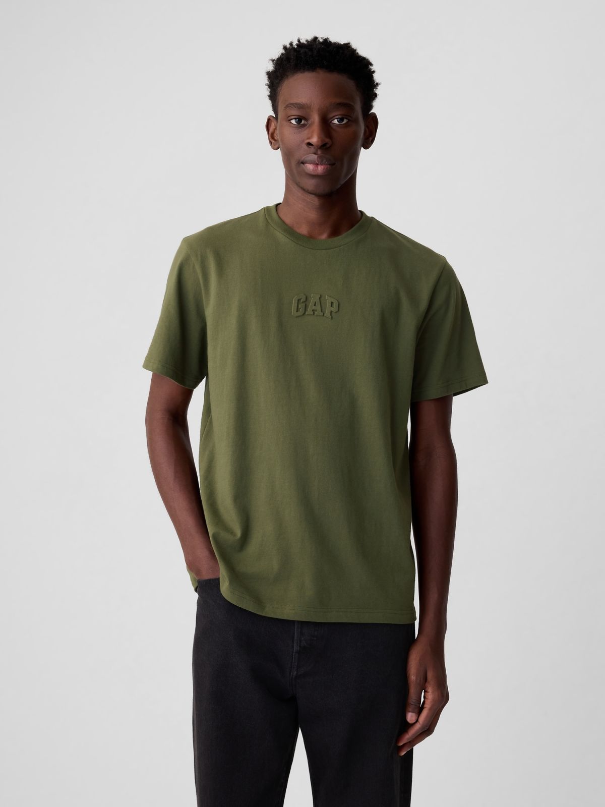 Πράσινη Mini Gap Arch Logo Μπλούζα-888269001