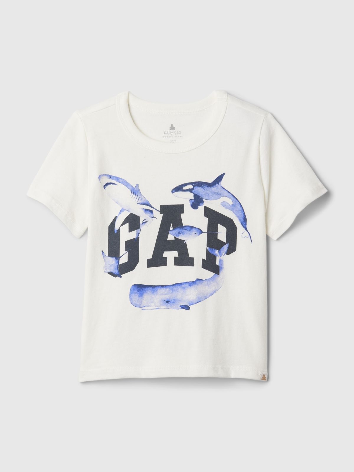 Μπλε babyGap Mix and Match Graphic Μπλούζα-886967003