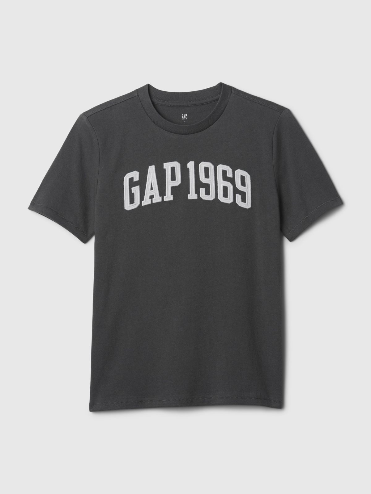Γκρι Παιδική Gap 1969 Logo Κοντομάνικη Μπλούζα-432552003