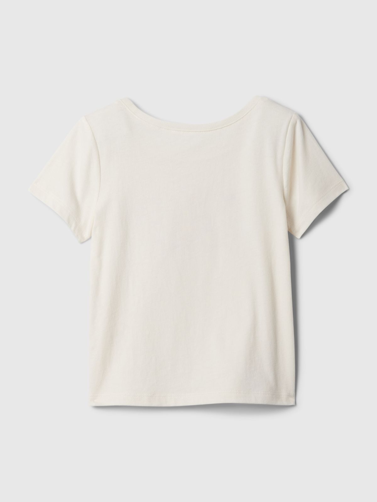 Μπεζ babyGap Logo Κοντομάνικη Μπλούζα-440499000