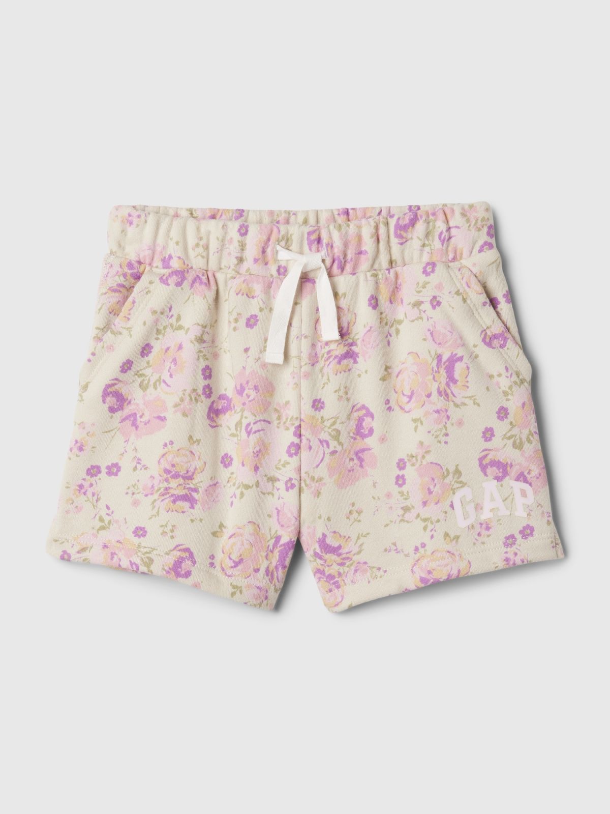 babyGap Logo Pull-On Shorts-443440000