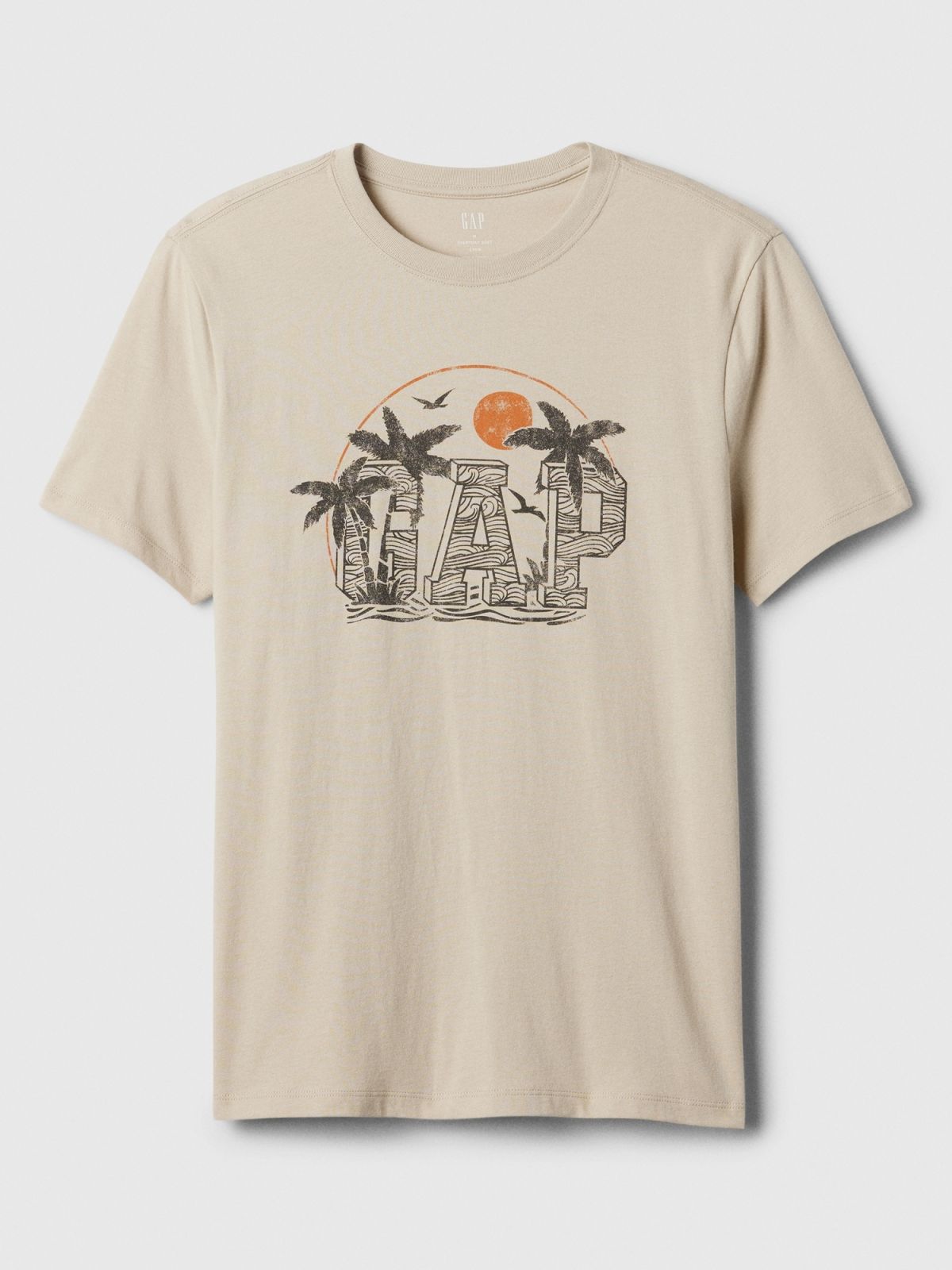 Μπεζ Summer Palms Μπλούζα-402428000