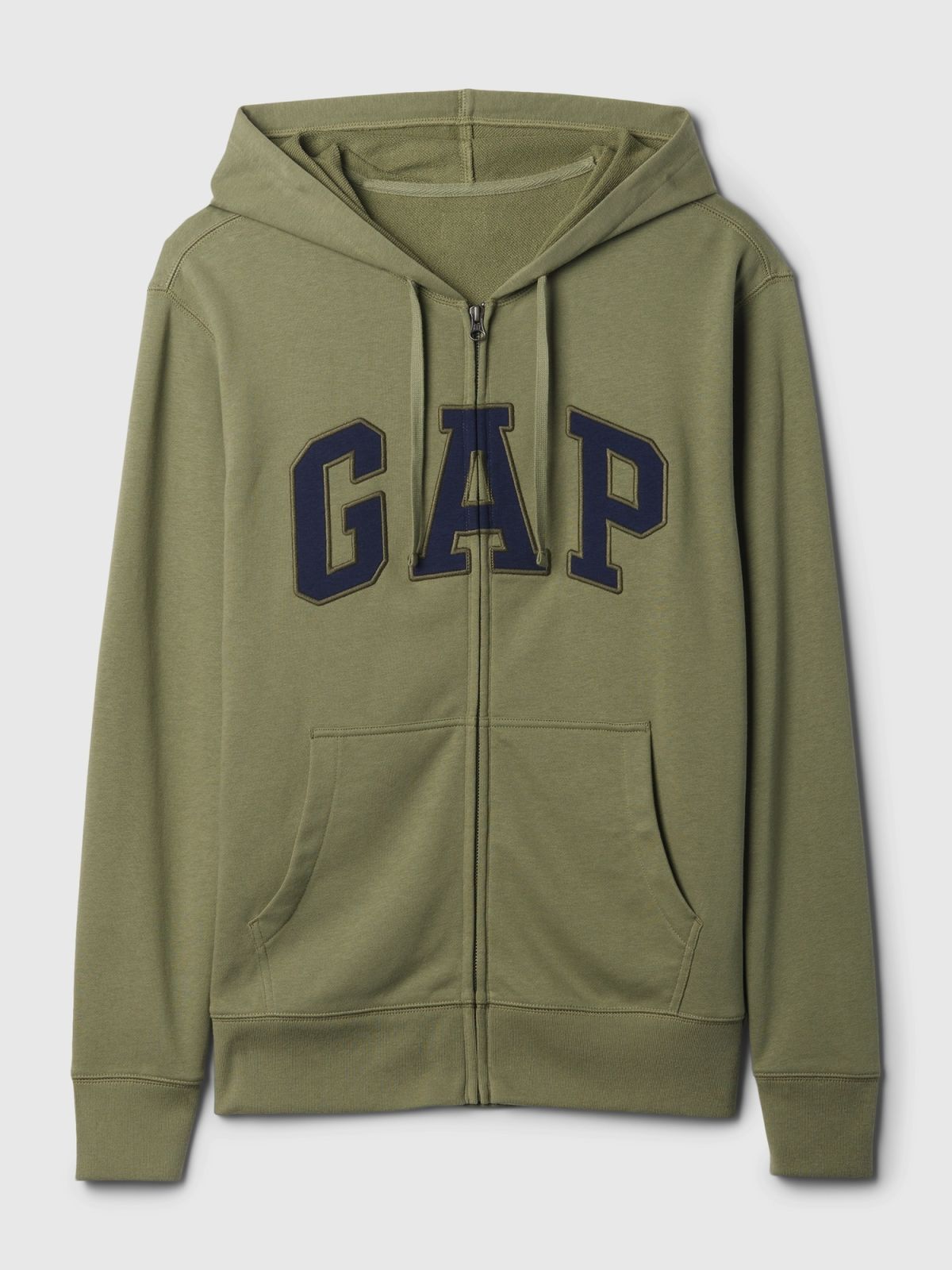 Πρασινο Gap Logo Zip Φούτερ-868452002