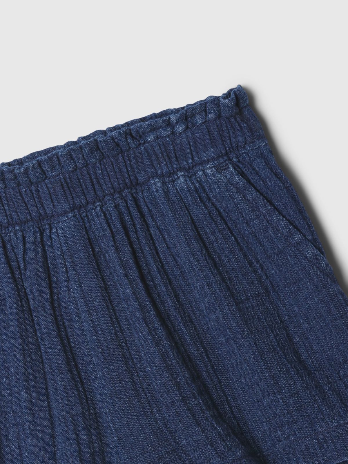 Μπλε babyGap Crinkle Gauze Pull-On Σορτς-854817002