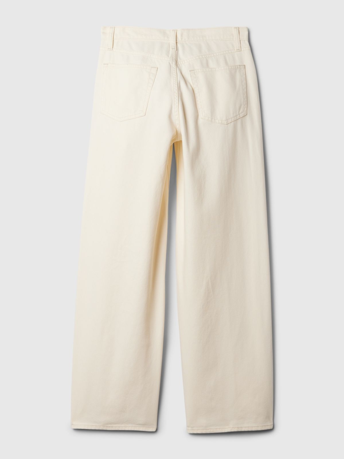 Μπεζ Mid Rise UltraSoft Baggy Jean Παντελόνι-456117000