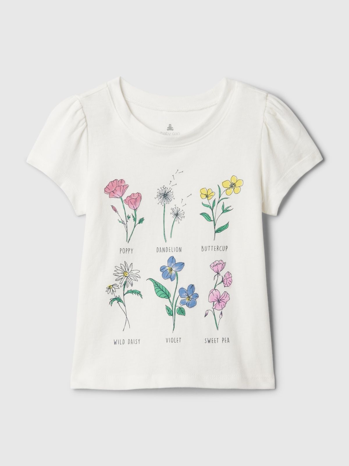 Μπλε babyGap Mix and Match Graphic Μπλούζα-854865008
