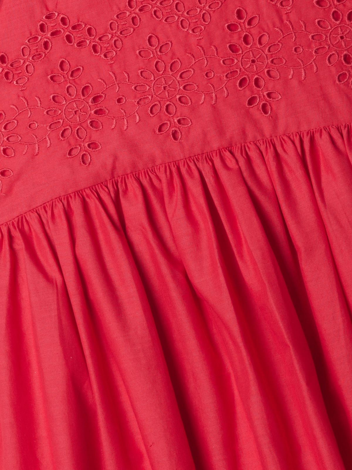 Κόκκινο babyGap Eyelet Φόρεμα-836502004