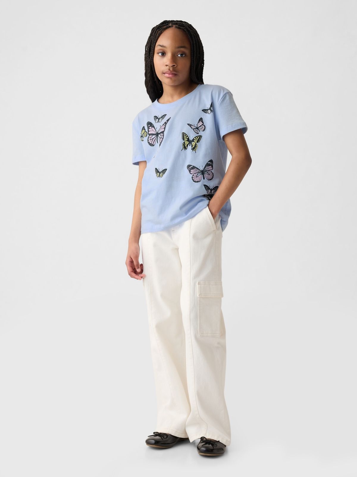 Μπλε Παιδική Graphic Μπλούζα-888863000