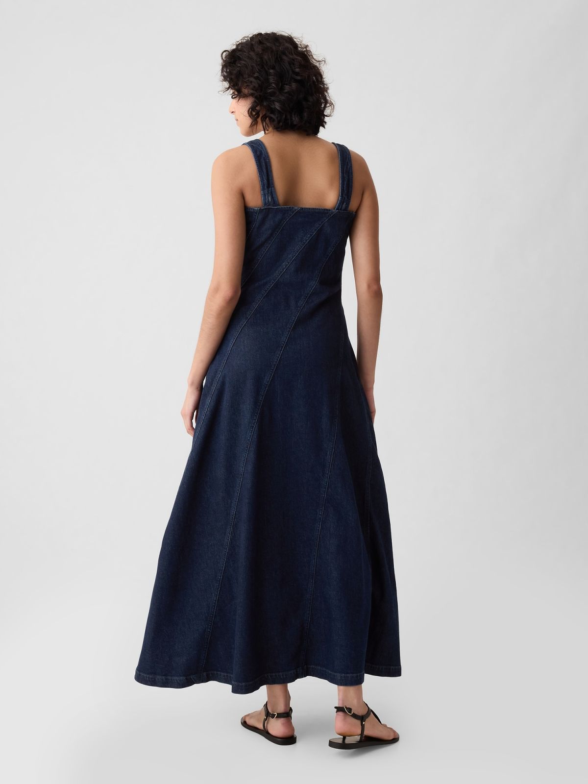 Denim Maxi Dress-431849000