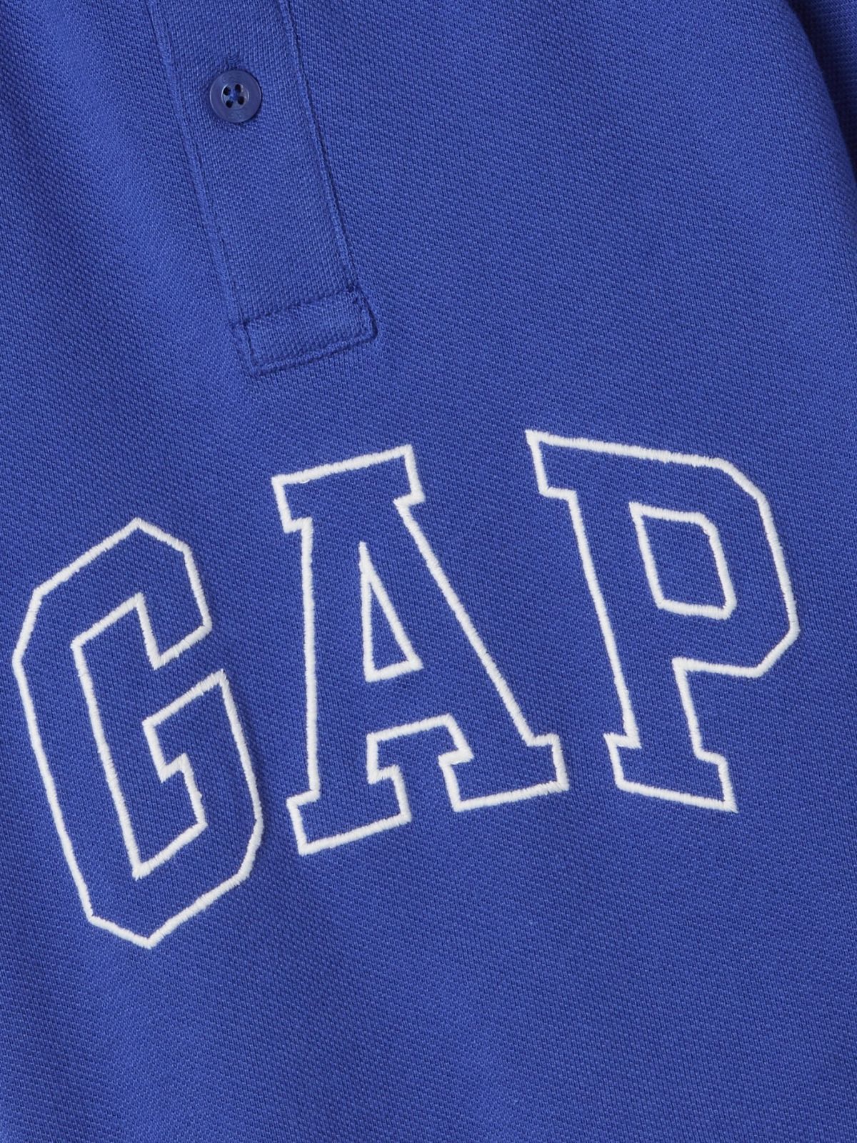 Μπλε Νηπιακή Gap Logo Polo Μπλούζα-408362000