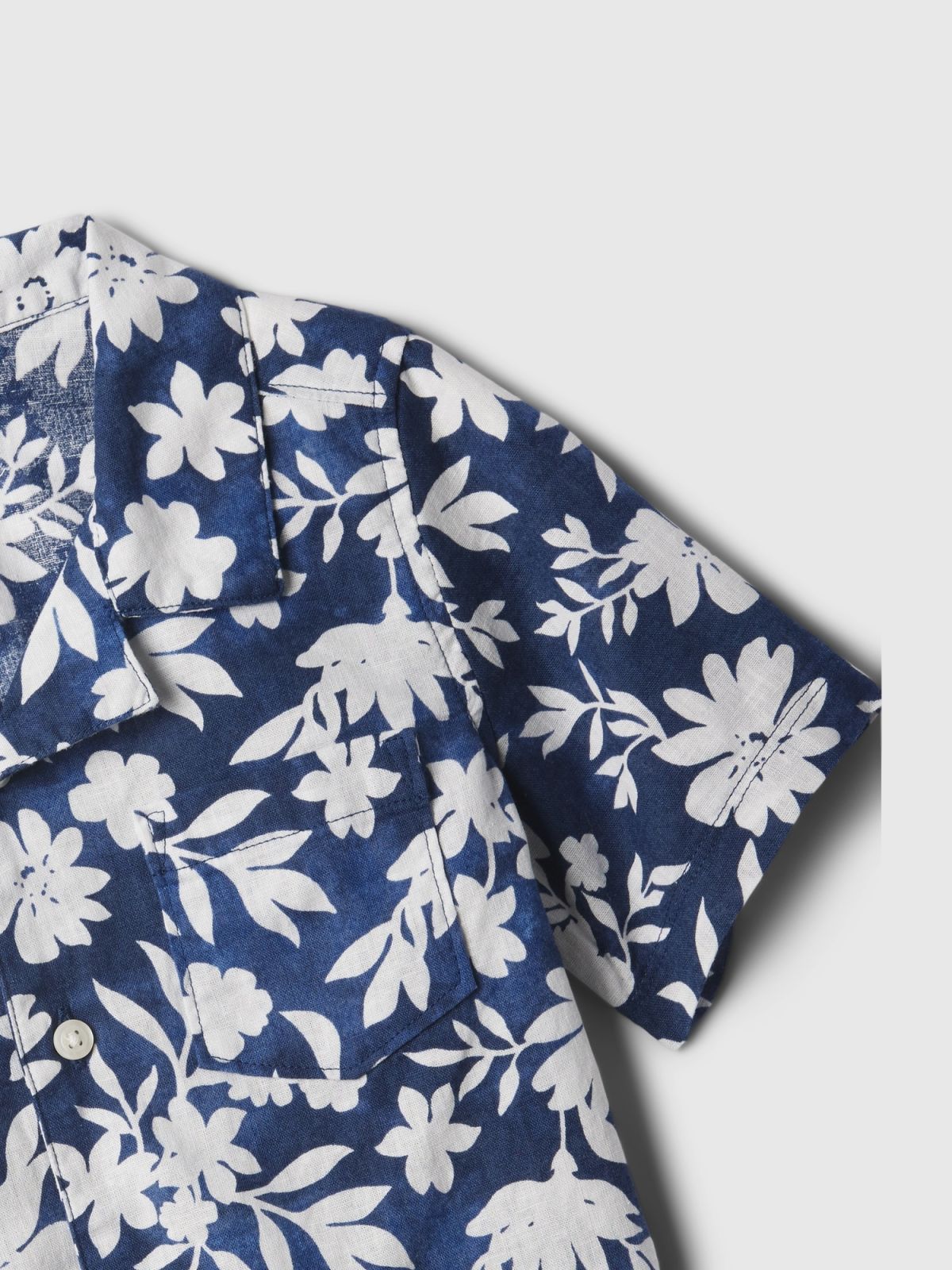 Μπλε babyGap Vacay Πουκάμισο-403512000