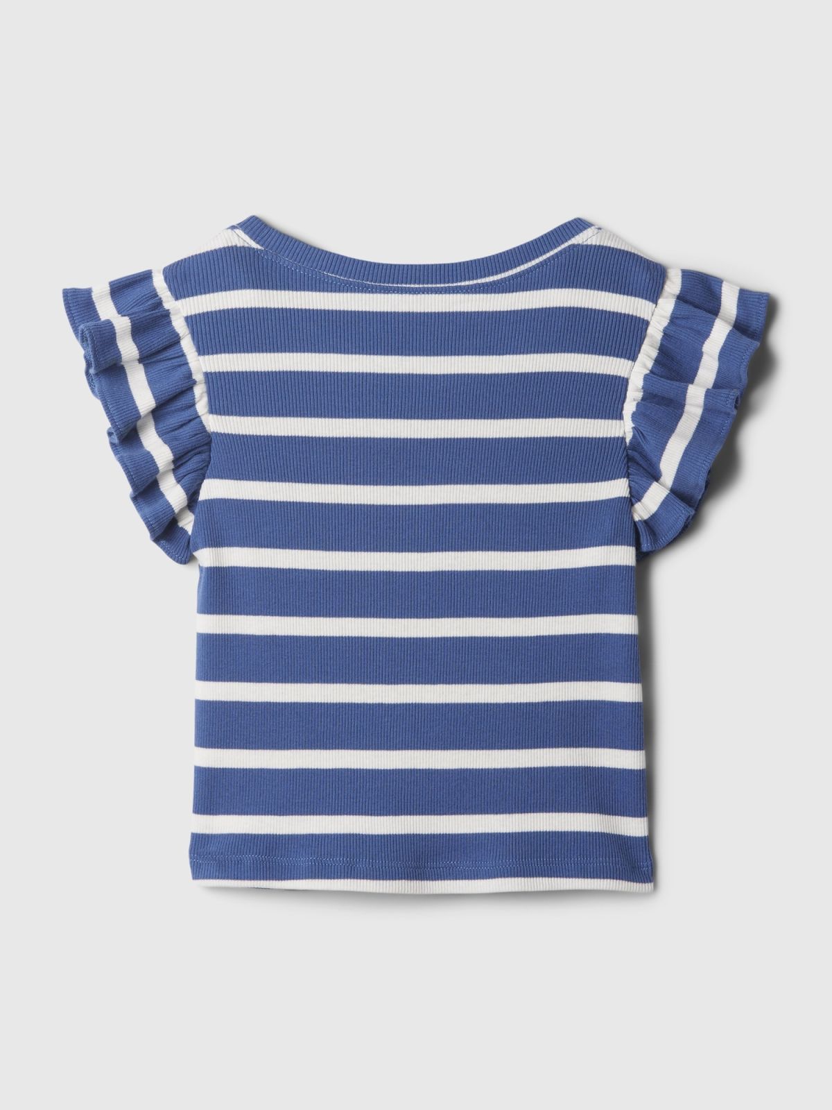 Μπλε babyGap Mix & Match Ruffle Μπλούζα-887071005