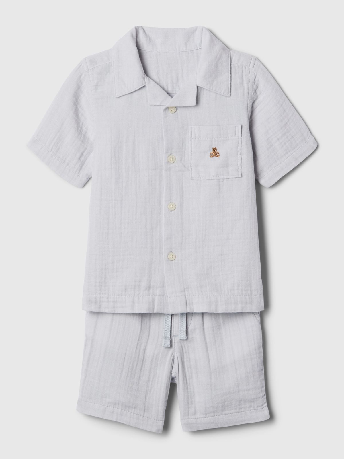 babyGap Crinkle Gauze Outfit Set-427087001