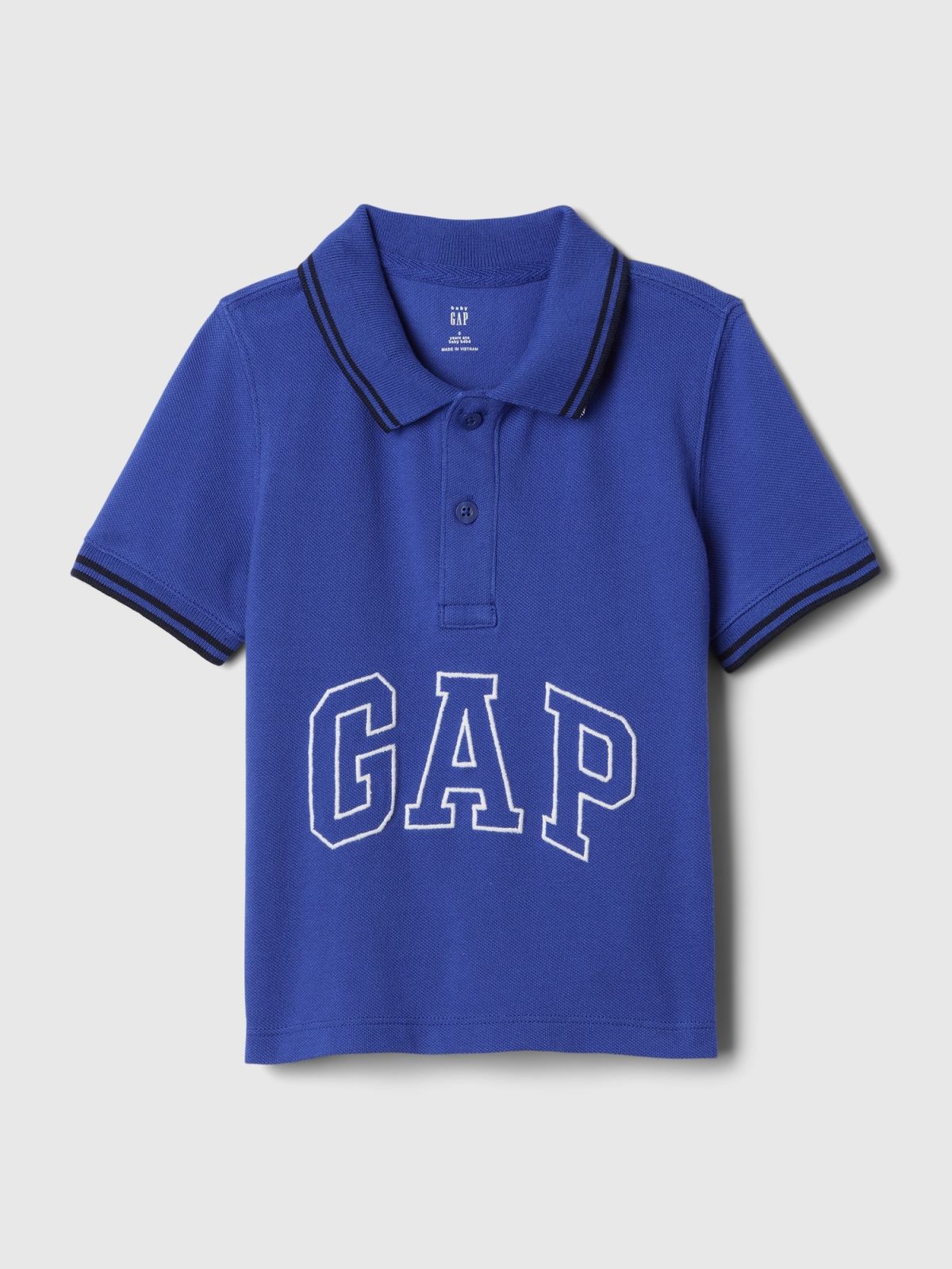 Μπλε Νηπιακή Gap Logo Polo Μπλούζα-408362000