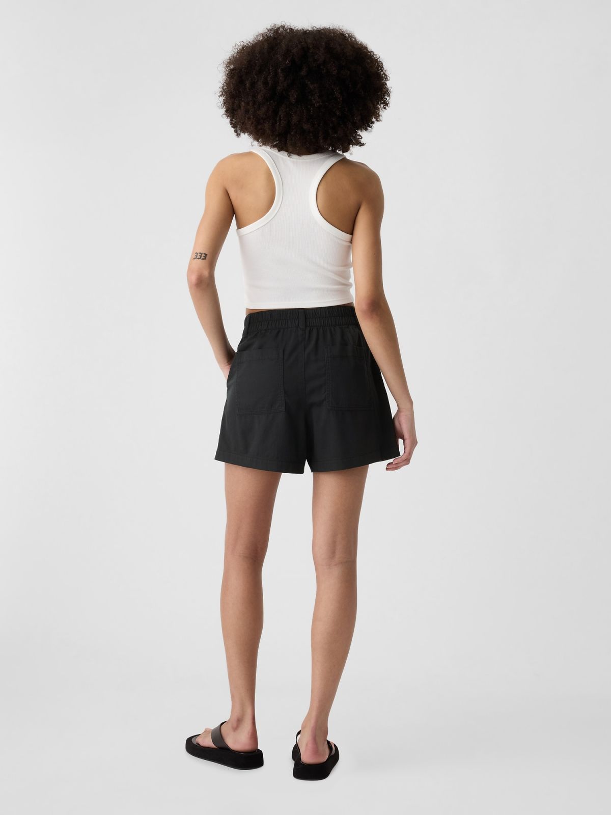 Μάυρο Easy Utility Σορτς-411972004