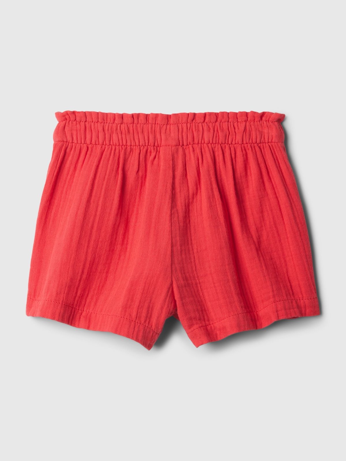 Κόκκινο babyGap Crinkle Gauze Pull-On Σορτς-854817006