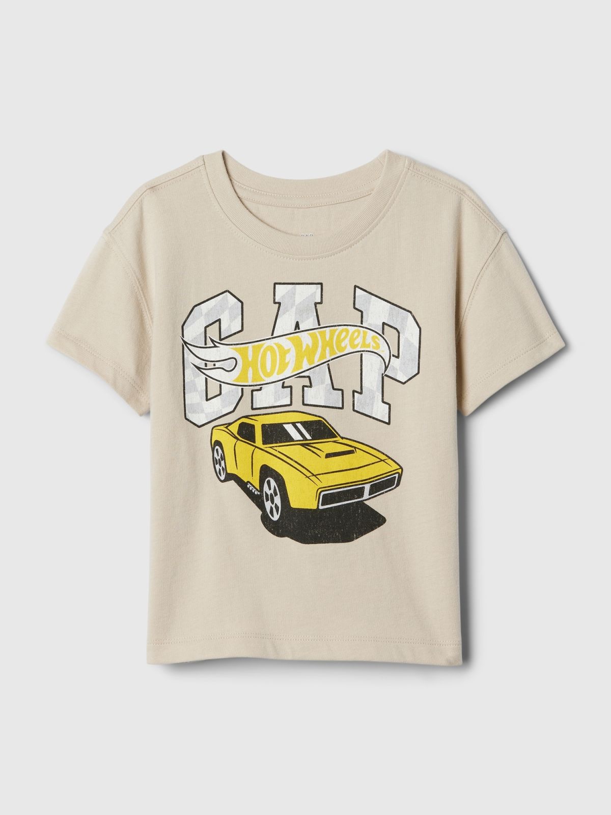 Μπεζ babyGap Hot Wheels Graphic Μπλούζα-434124001