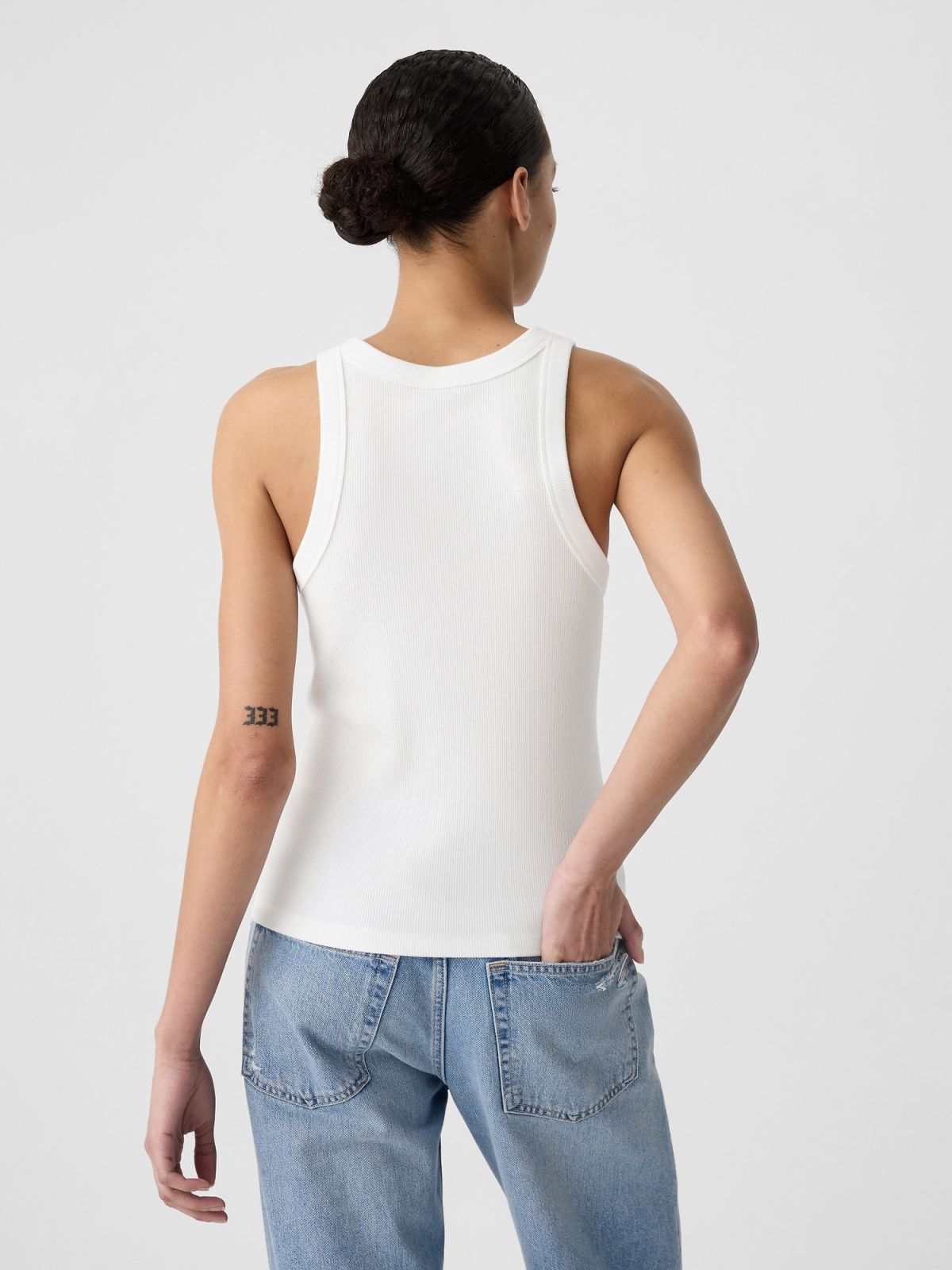 Mini Gap Arch Logo Tank Top-413149002